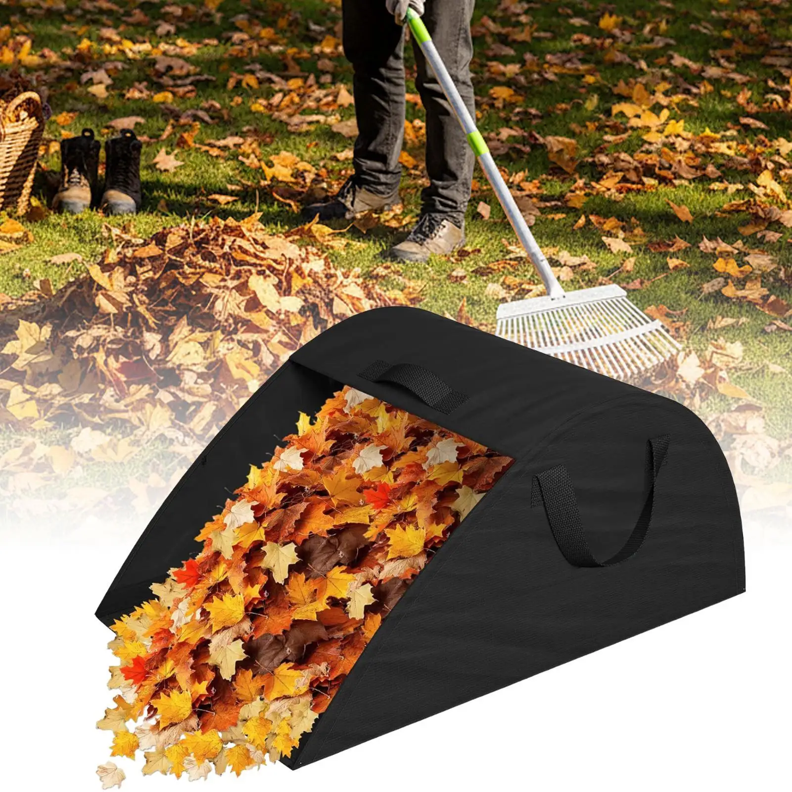 Large Capacity Garden Waste Bag Large Capacity for Yard Leaf and Debris Collection Leaf Leaves Garbage Bags