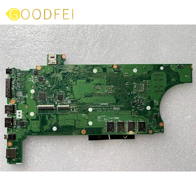 NM-D352 5B21D93064 Laptop Motherboard For Lenovo Thinkpad P14s P15s Gen 2 T14 T15 Notebook Accessories