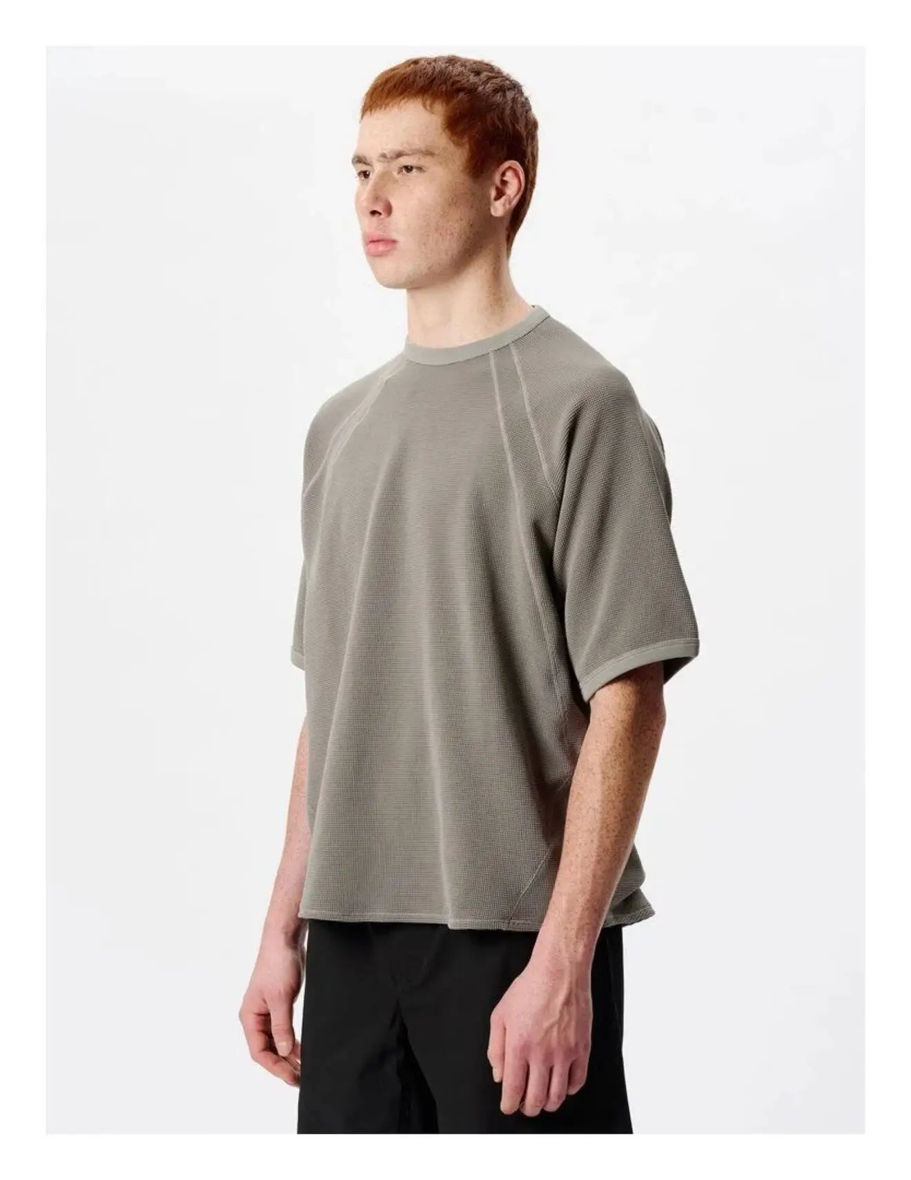 gdw-mesh-wf-actinoid-waffle-short-sleeve-t-shirt-breathable-quick-dry-top-for-running-fitness-outdoor-sports