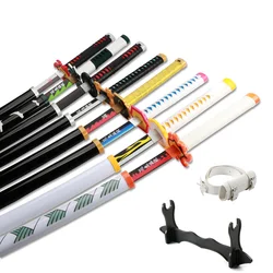 Japanese Anime Samurai Katana Demon Slayer Sword 104cm/41in  Christmas Gifts Muichirou Tanjirou Black