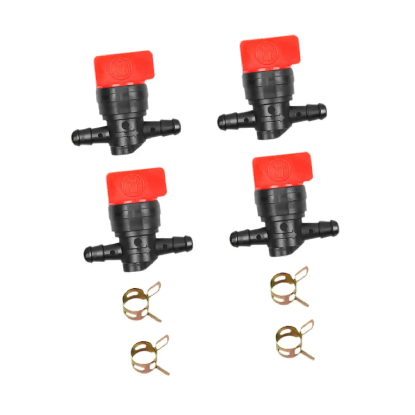 Fuel Shut Off Valve Universal Inline Petcock Fuel Tap Small Engine Part for Lawn Mower ATV Snow Blower