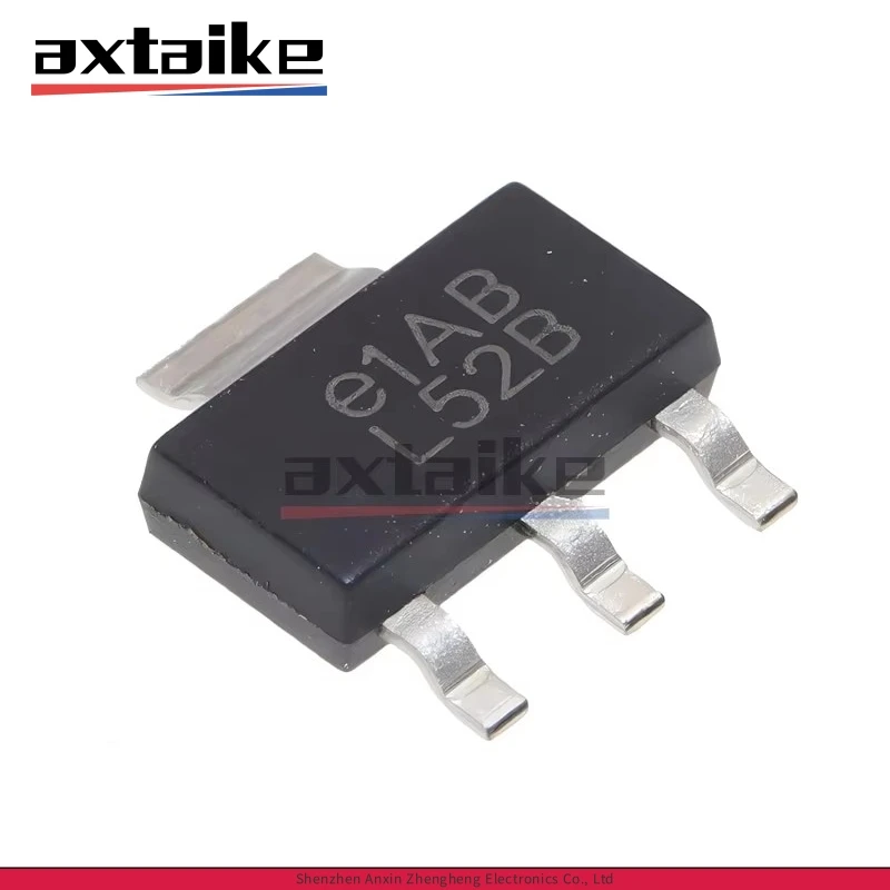 

10PCS LM3940IMPX-3.3 L52B SOT-223 LM3940 LM3940IMP-3.3/NOPB 1A Low Dropout Regulator For 5V to 3.3V 3v3 Conversion IC SMD