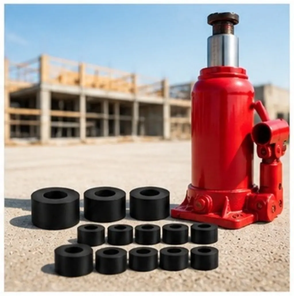 20Pcs Jack Oil Seals Repair Kit Small Vertical Hydraulic Seal Accessories Replacement for Trailer Jack Repair Gasket Oil Seal