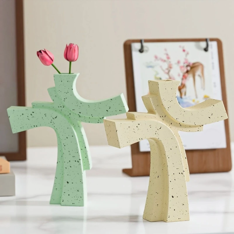 

Religious Art Silicone Crucifix Vase Mold Pen Holder Gypsum Mould For Resin Casting And Home Decoration Crafts E0BF