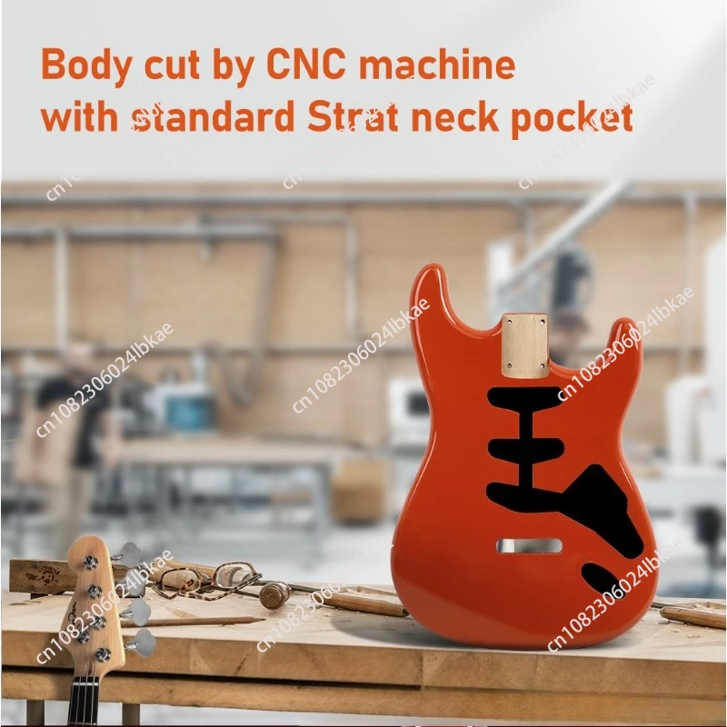 ST3 electric guitar body with shielding paint DIY accessories color ST alder single single pickup aa AAAAAAAA