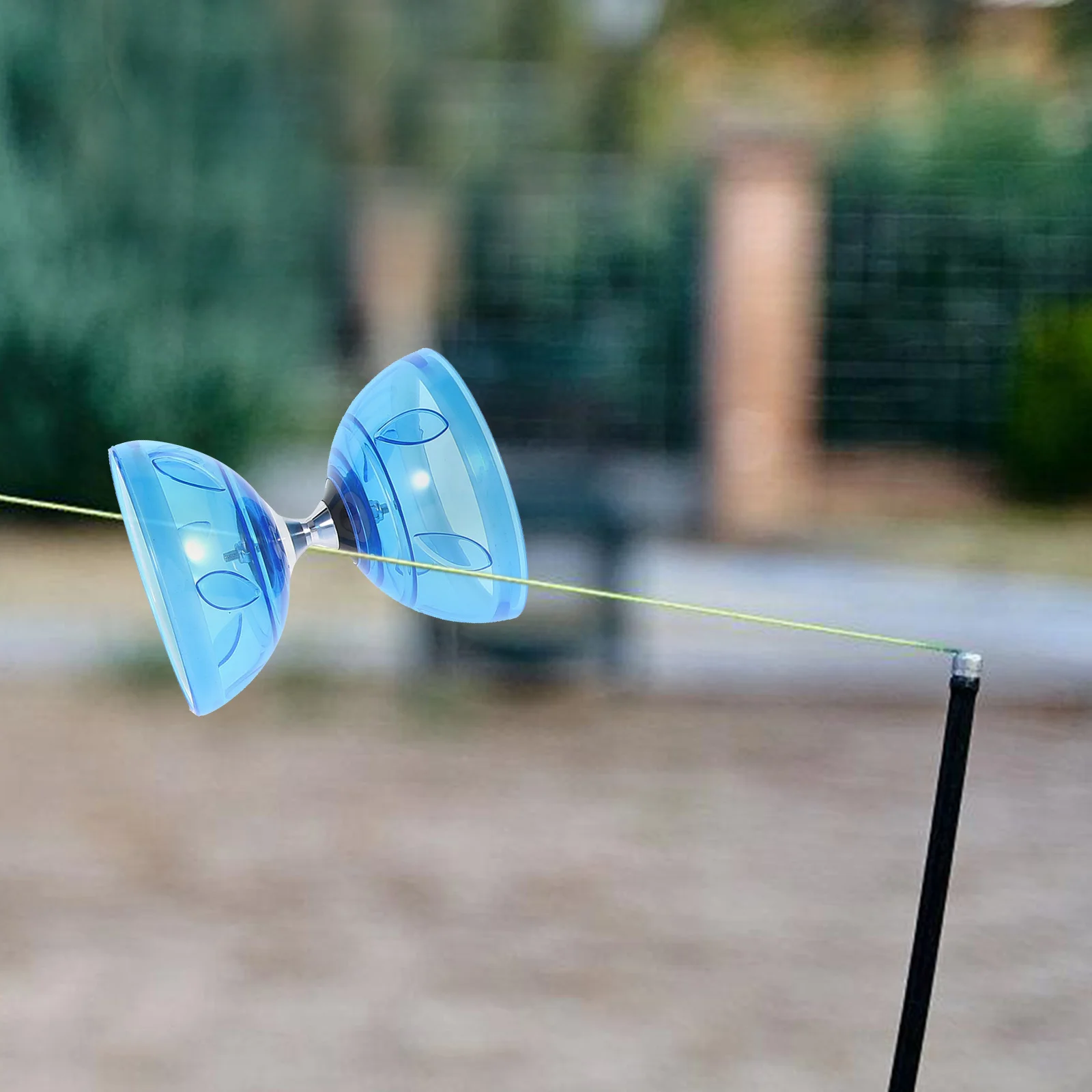 Diábolo chino de tres rodamientos para niños Yoyo Fitness al aire libre juguete de Tpu juguetes para niños