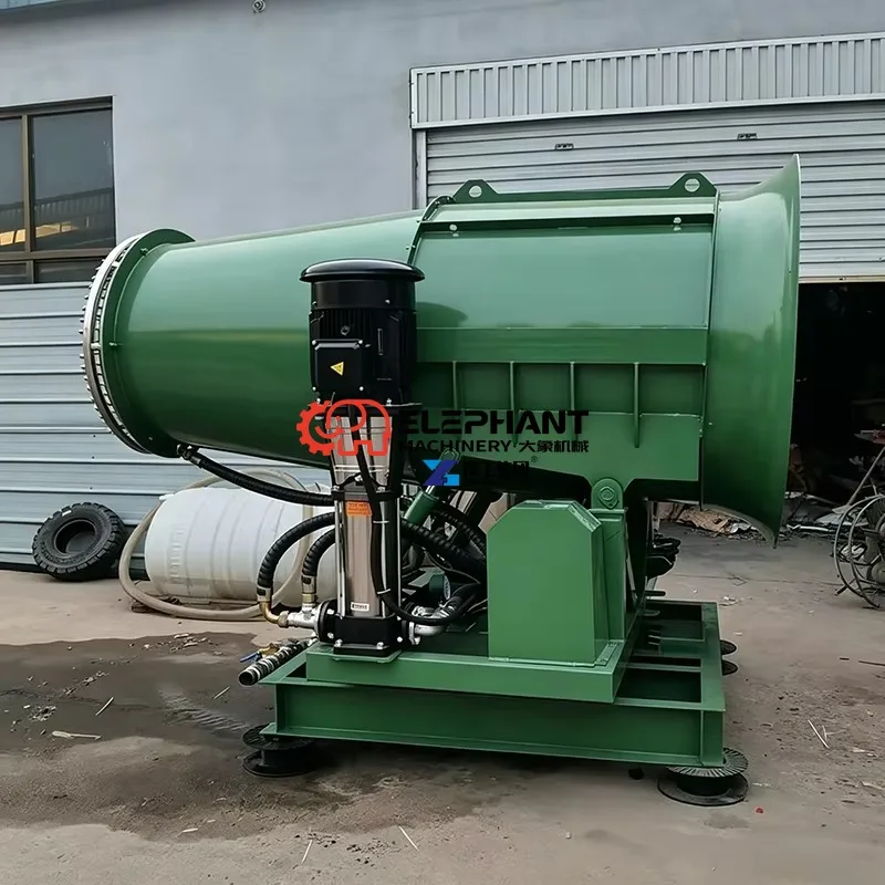 YG New Agriculture Water Misting System Fog Cannon Engine Mobile Sprayer Farm Dust Suppression Equipment