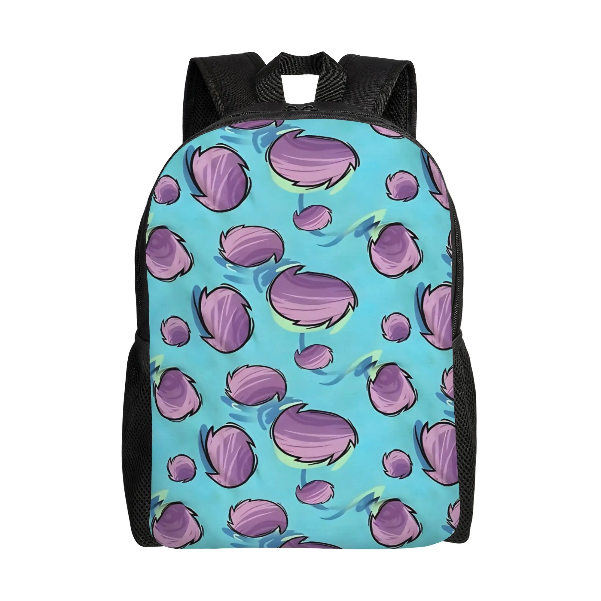 

Back to school season Light Monster Fur Handbag Walt Cartoon Men Women Adult Daypack Backpack