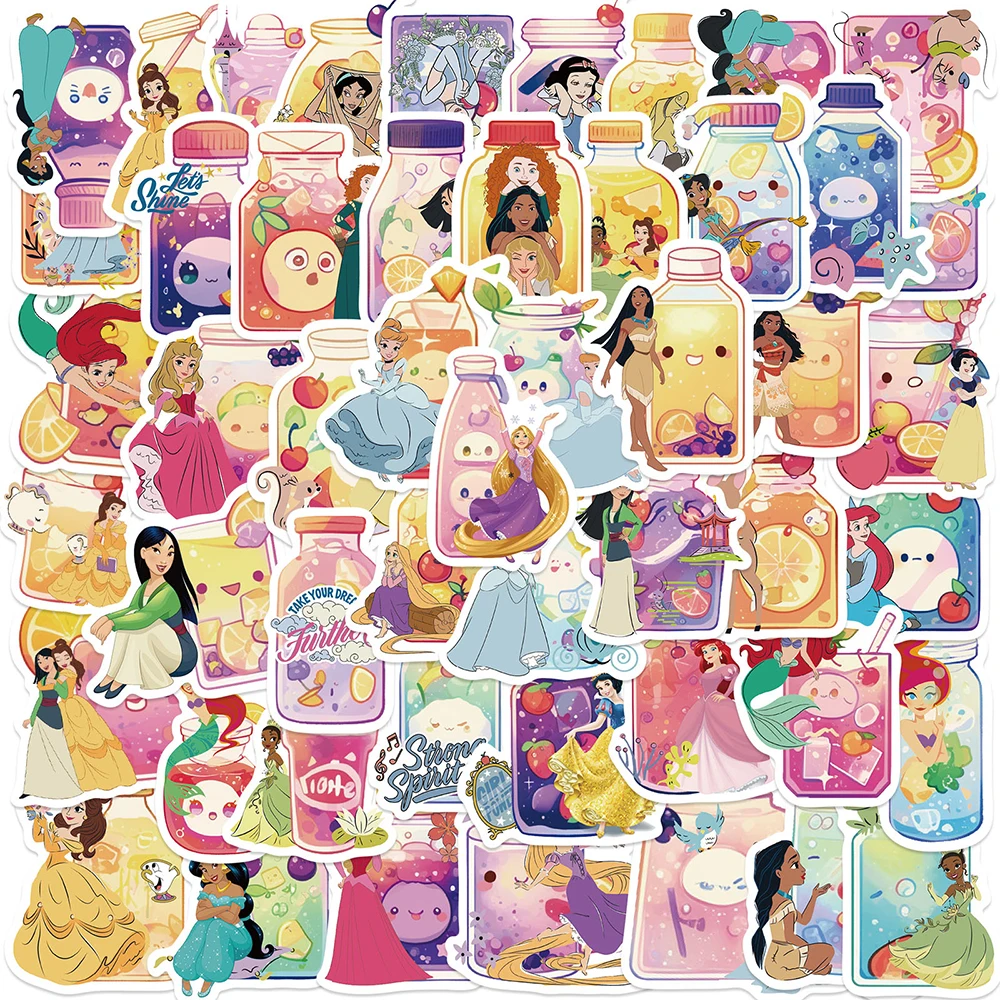 50pcs Cute Disney Princess Sti - Phone Cases Disney 评论和价格
