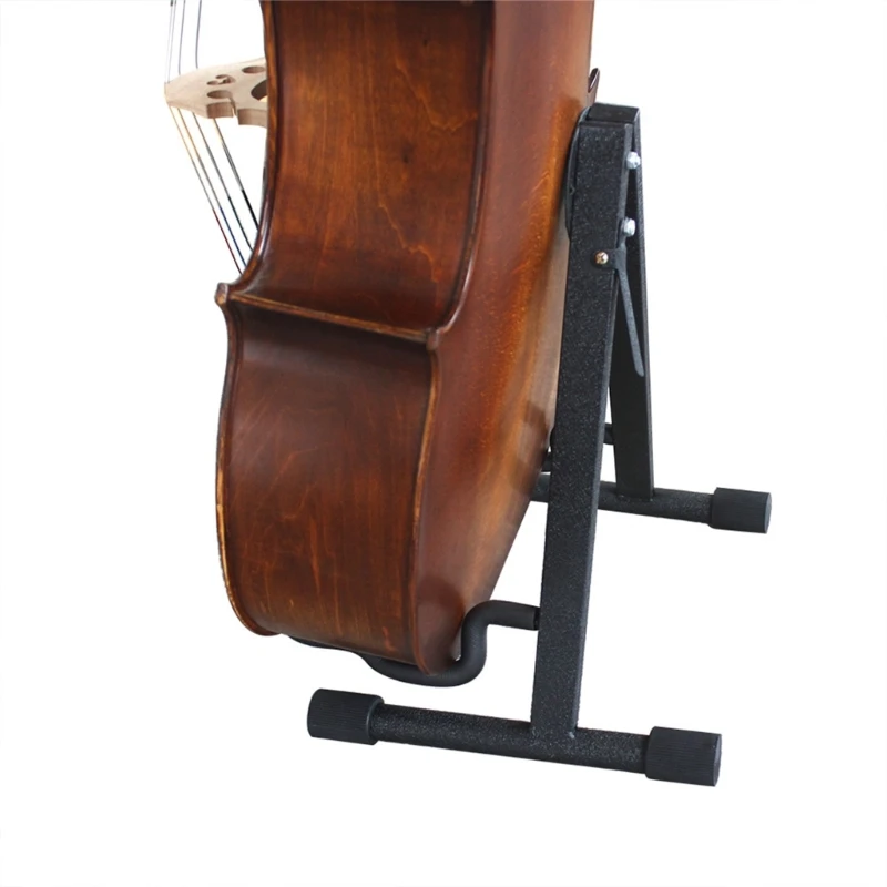 Folding Tripod Cello Stand String Instruments Holder Light weight Cello Display Stand Portable Cello Support Holder