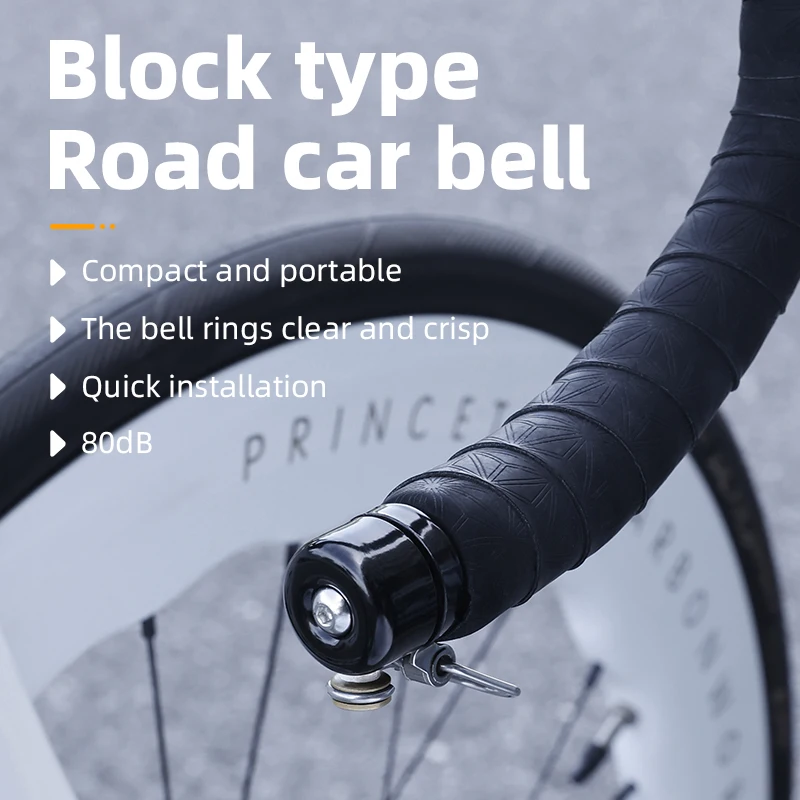 ESLNF Retro Classical Mini Bicycle Bell Clear Loud Sound Safety Alarm Crisp Ring Horn Waterproof 80dB MTB Road Bike Accessories image 2