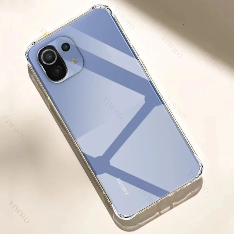 Clear Phone Case for Xiaomi Mi 11 Lite M2101K9AG 6.55