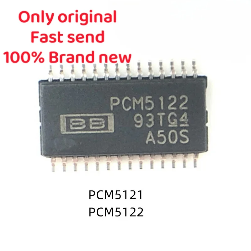 10pcs 100% New PCM5121 PCM5122 PCM5121PWR PCM5122PWR sop-28 Chipset