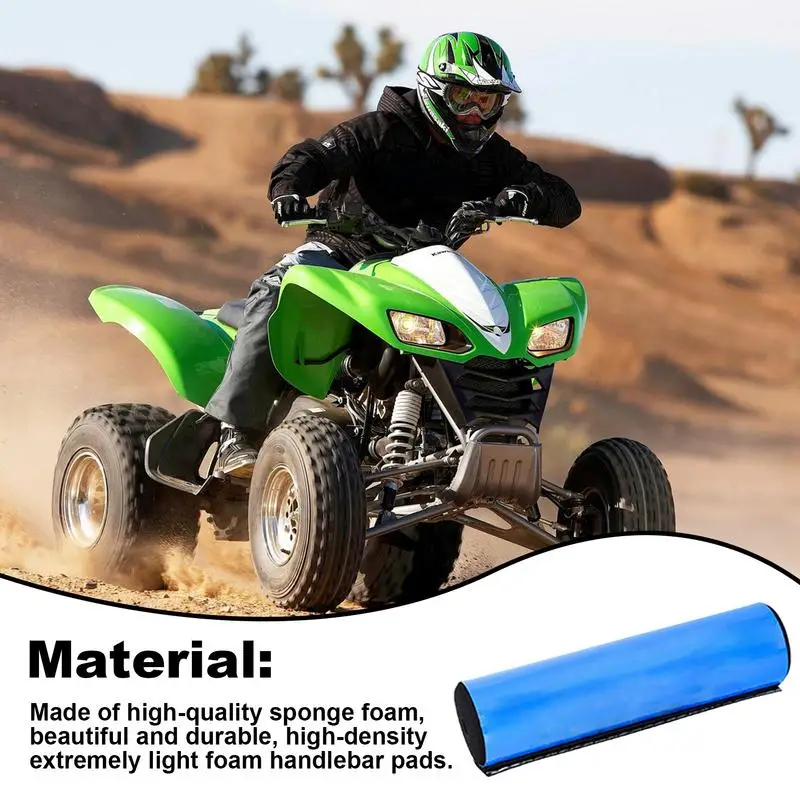 High-Density Cross Bar Handlebar Foam Pad Universall Dirt Bike Handlebar Pad Motorcycle Handlebar Soft Cushion For Bikes Cycles