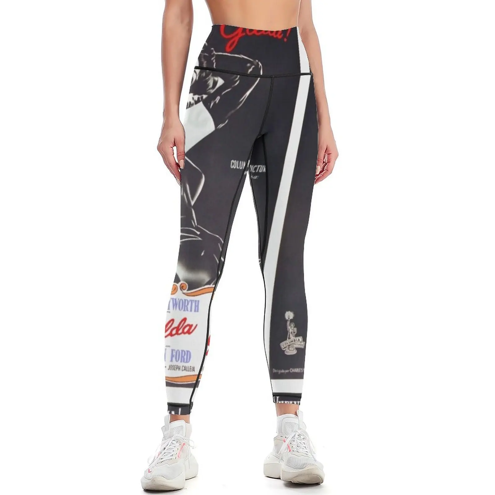 Argentinian poster of Gilda Leggings sports shirts gym legging push up Female legging pants Womens Leggings