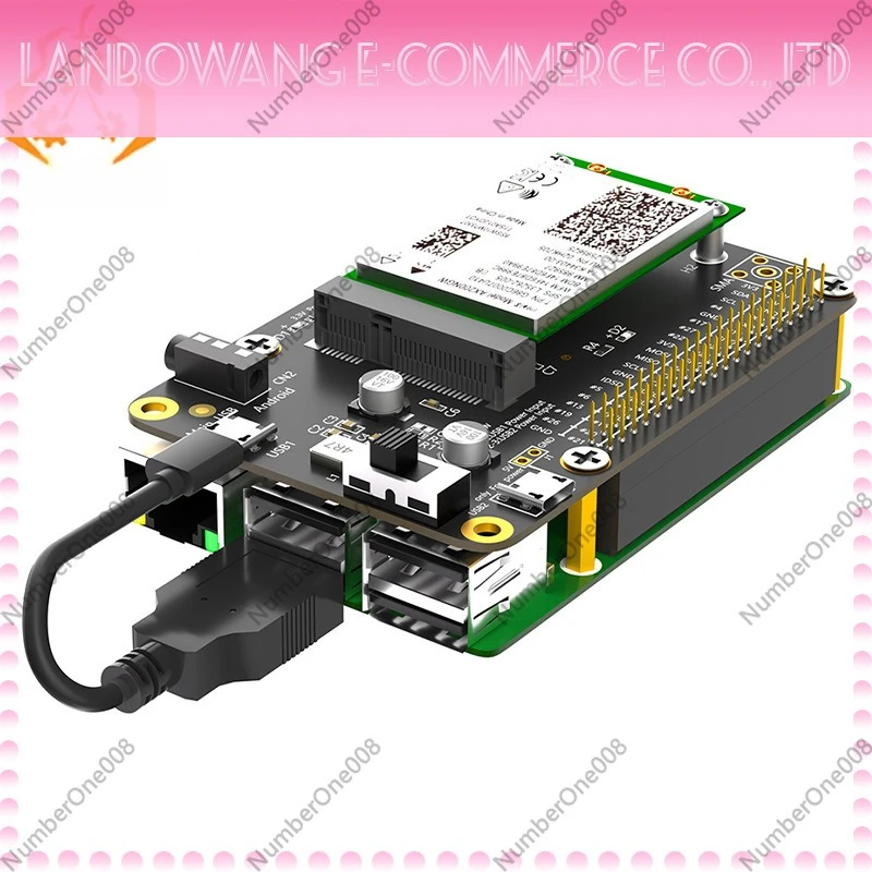 3G 4G LTE Expansion Board Mini PCIe Adapter Module for Single Board Computer