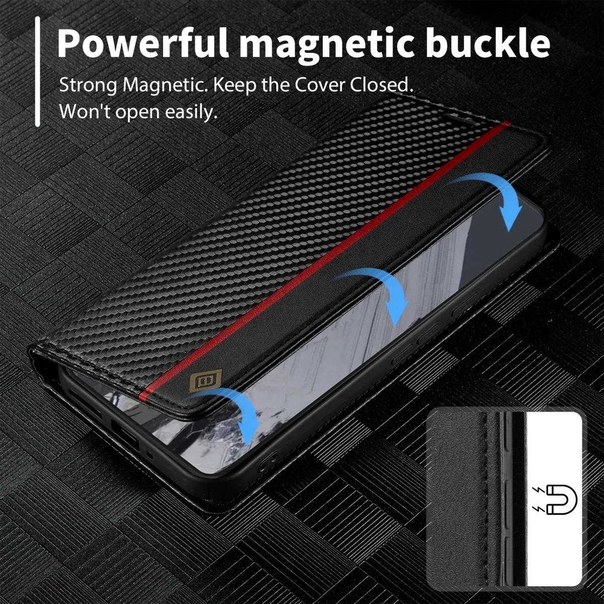Funda de Cuero con Fibra de Ca - Google Pixel 8A reseña y precio