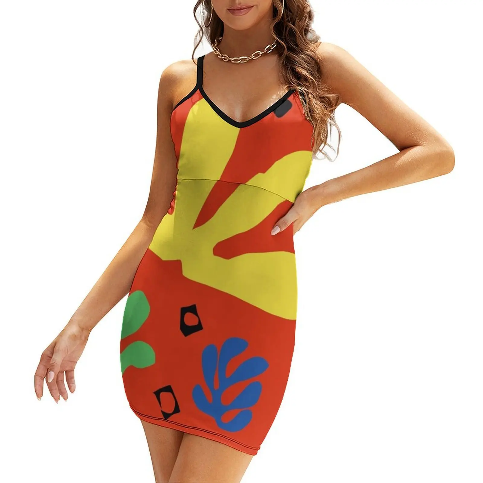 

Matisse Leaves Cut Out #1 Sling Dress Bridesmaid dress woman cocktail dresses evening dress woman dresses summer