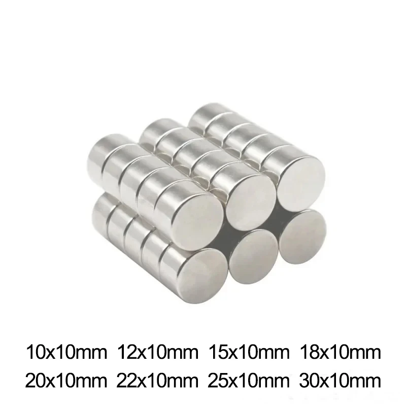 

18x10 mm Round Neodymium Magnets 18x10mm 20*10 Thick Strong Cylinder Rare Earth Magnet 22x10 10x10 12*10 15*10 25*10 30x10