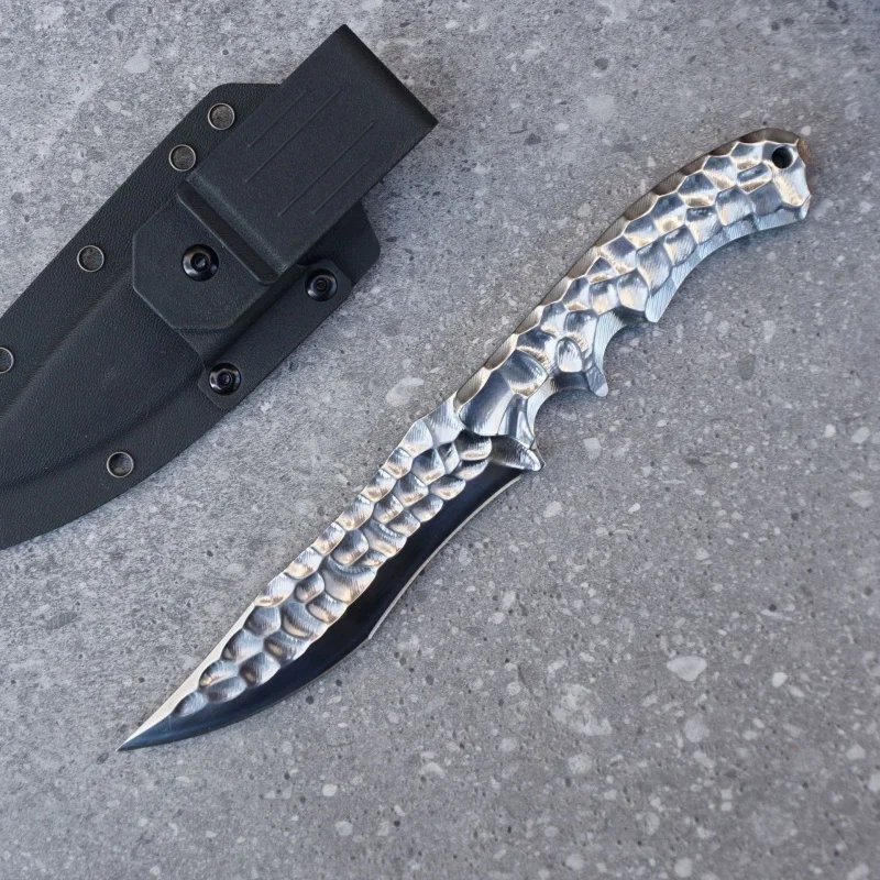 

Outdoor camping hiking knife, portable field knife, small straight knife, sharp fruit knife