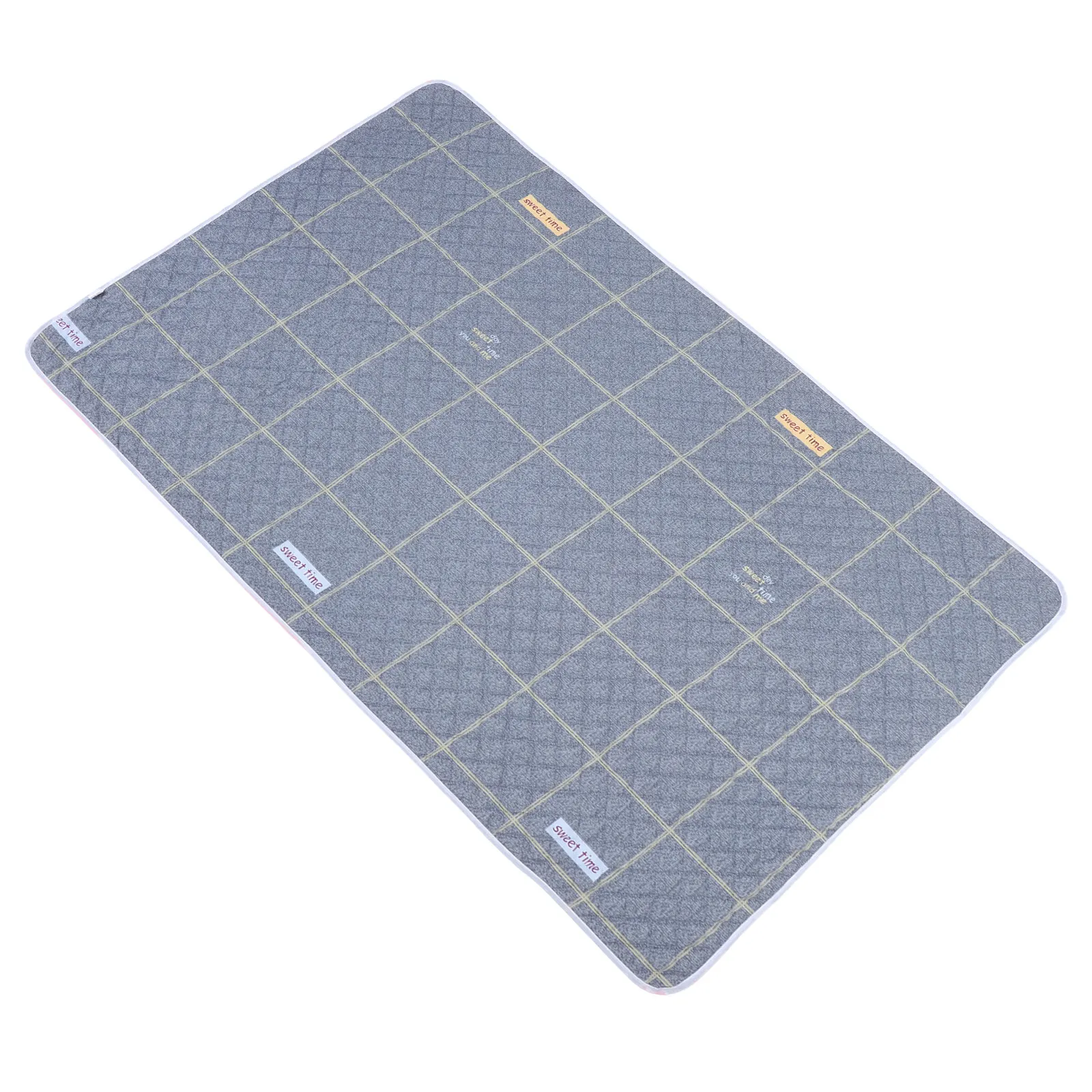 

Многоразовая непромокаемая накладка на кровать для взрослых, моющаяся, с мягким хлопковым слоем и нескользящим покрытием, для пожилых людей