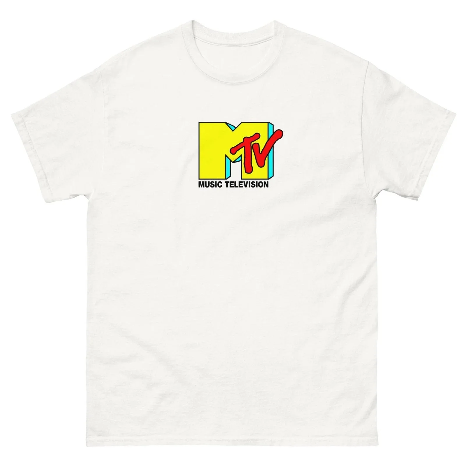 2026 MTV Logo Graphic T-Shirt High-end Luxury Unisex Style Both of Men and Women