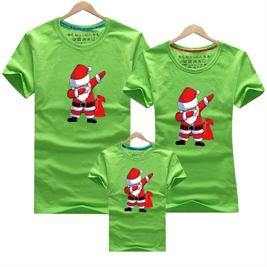 Christmas Family tshirt Matching Outfit Clothes Funny New xmas Mom Dad Kids Me Baby Outfit Mother Daughter Son Girl Boys Clothe