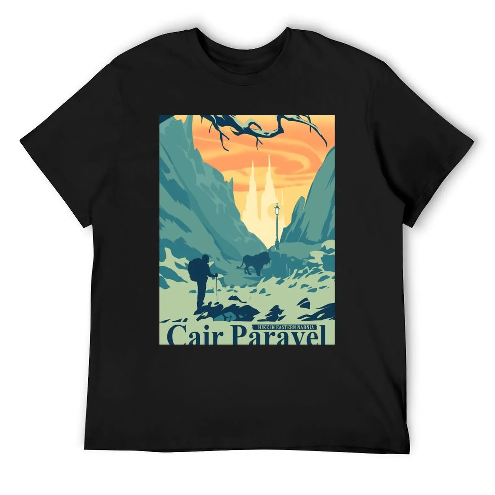 

Cair Paravel Narnia T-Shirt vintage clothes heavyweights plus size clothes sports fans workout shirts for men