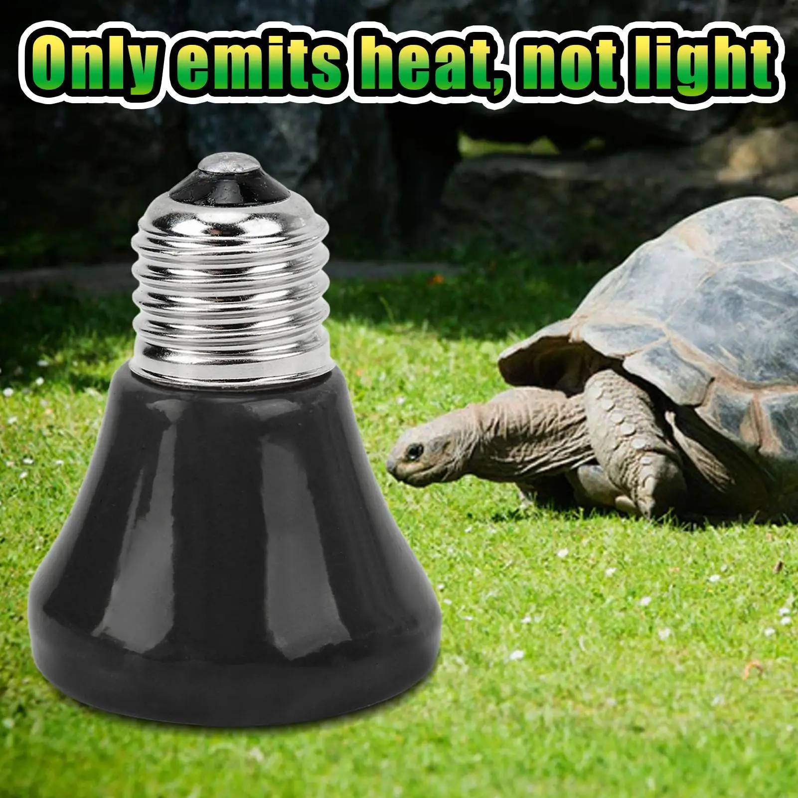 Mini Ceramic Heat Lamp for Reptiles & Chickens | Energy Efficient Heating Lamp for lizards