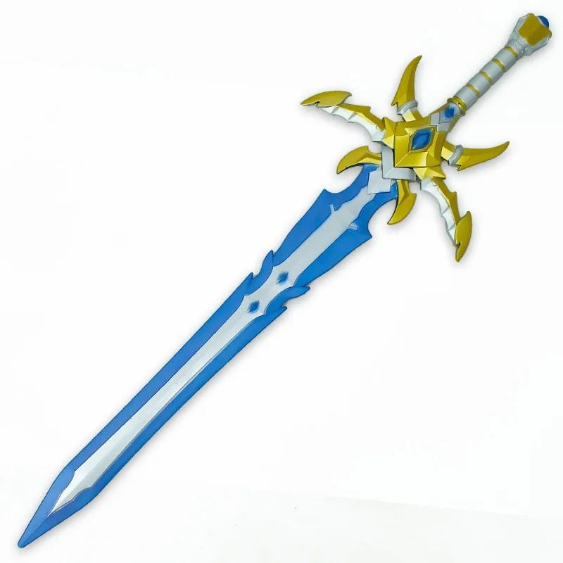 New 95cm Crystal Arm Blade Sword PU Melee Model Ornaments Cos Props Decoration Collection Crafts Birthday Gift Toys Kids