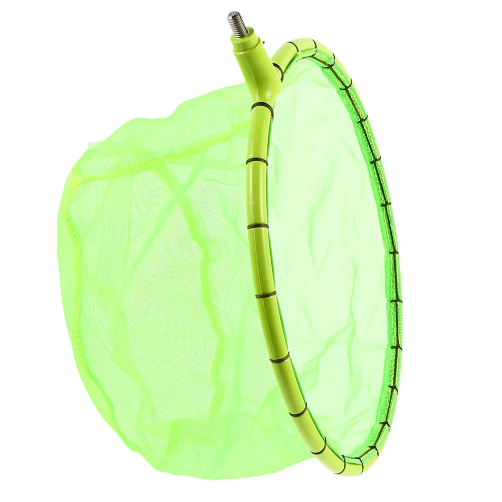 

Classical Fishing Net Head Removable Pouch Durable Titanium Alloy Easy Install Rustproof Lightweight Wading Fishing Accessory