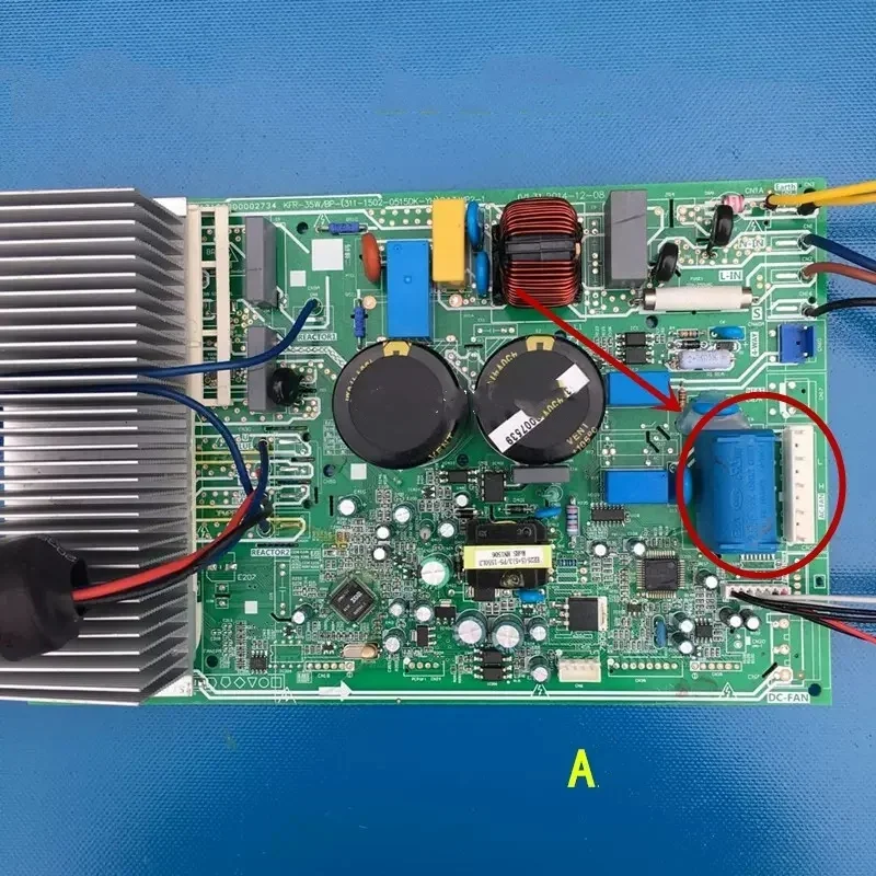 for Midea variable frequency panel air conditioner KFR-35W/BP - (311-1502-0515DK-YH) D. 13. WP2-1 External Machine Main Board