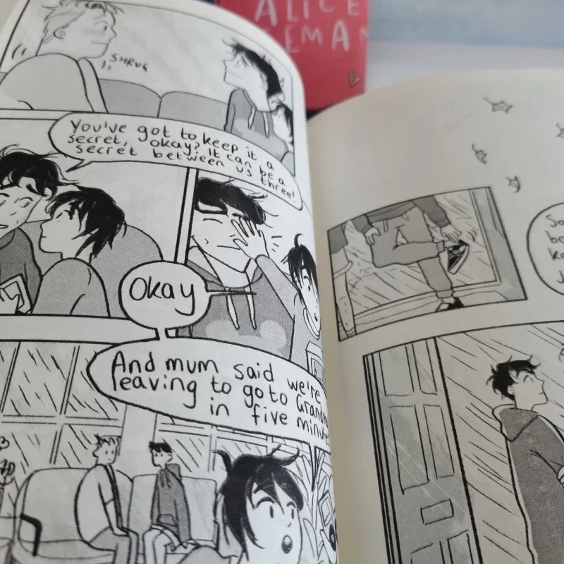 Striproman Books Heartstopper Serie Volume 1-5 Boeken Ingesteld Door Alice Oseman Anime Mouwen Boeken In Het Engels Om Romantiekverhalen Te Lezen