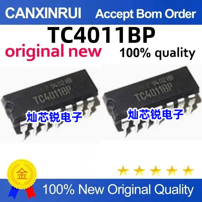 (100 قطعة) TC4001BP TC4011BP HD14001BP HD14011BP