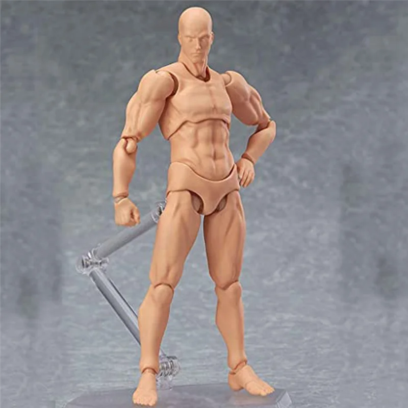 Imagem -03 - Manequim-corpo Boneca Manequim Manequim Manequim Conjunto Masculino e Feminino Cinza
