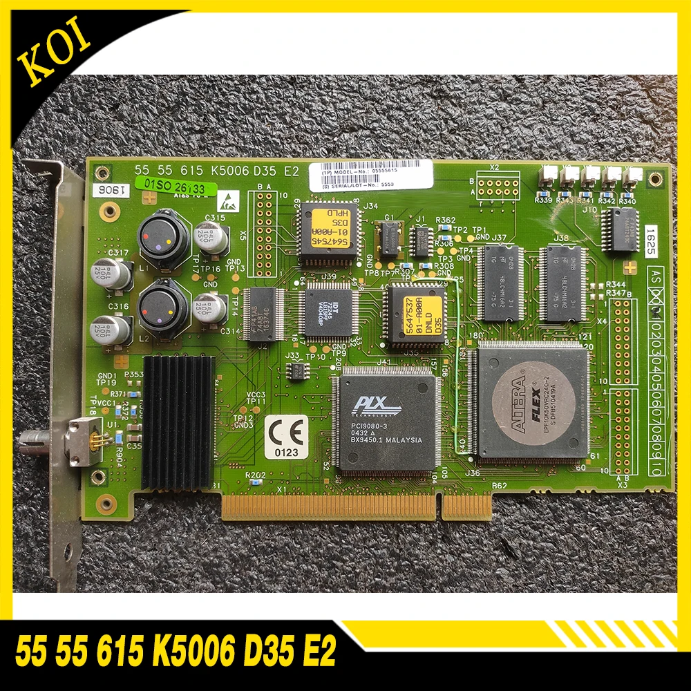 For SIEMENS 55 55 615 K5006 D35 E2 MODEL-NO/SRIAL/LOT-NO acquisition card