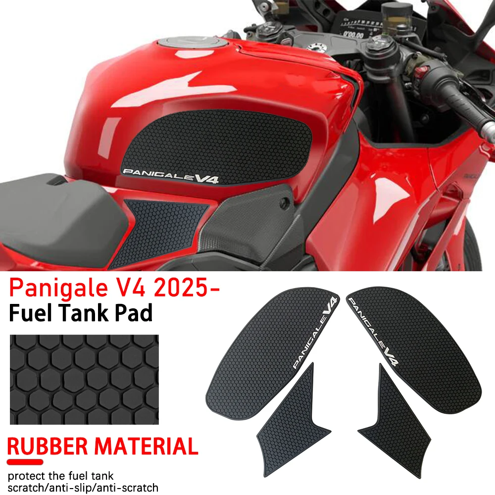 

2025 Panigale V4 Accessories For Ducati Panigale V4 Panigale V4S 2025 Tank Pad Knee Grip Traction Pad Tank Pads Knee Grip Pads