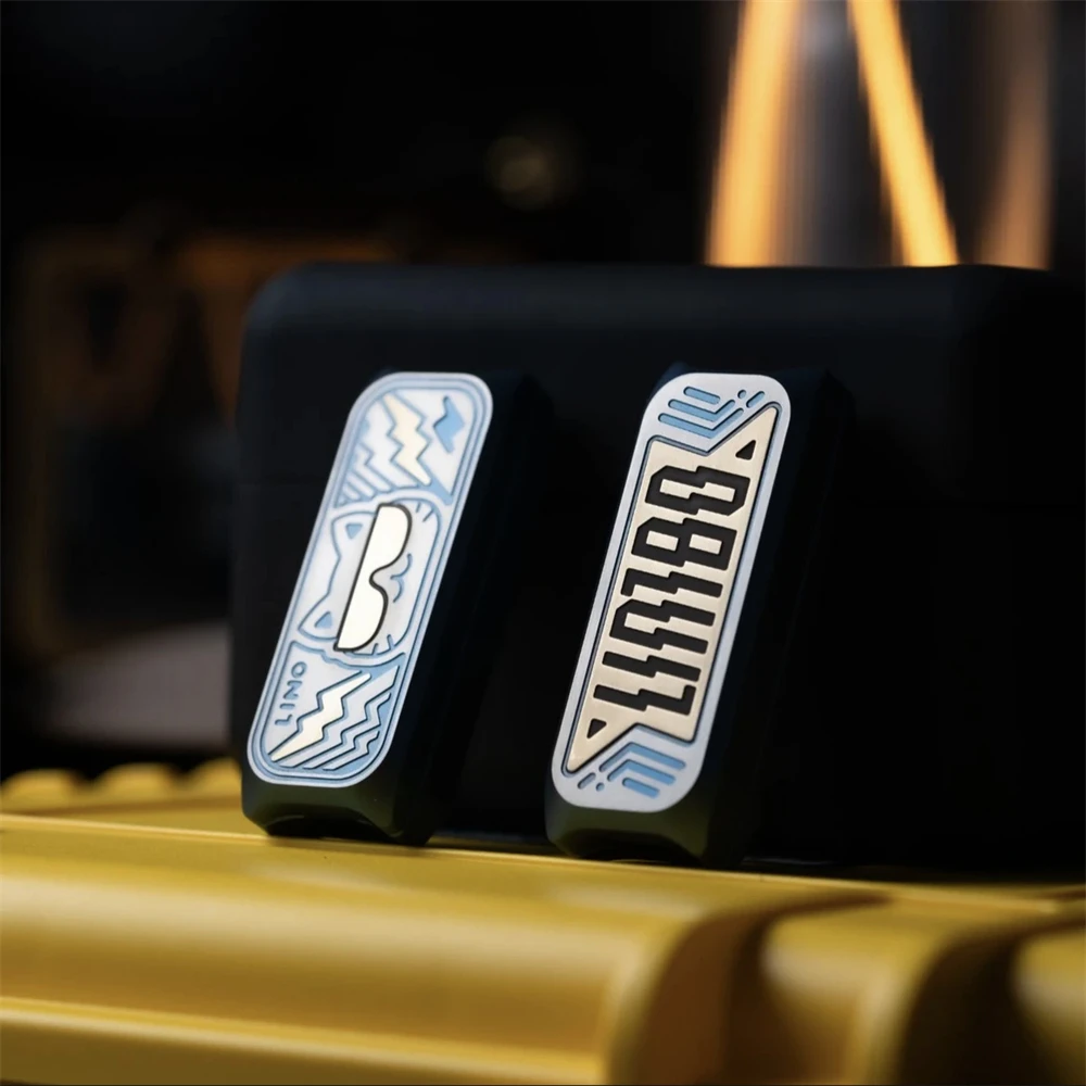 LINO alliage de titane EDC Fidget curseur Spinner métal Anti-Stress jouets tdah soulagement de l'anxiété mise au point sensorielle Fidgeting Toys