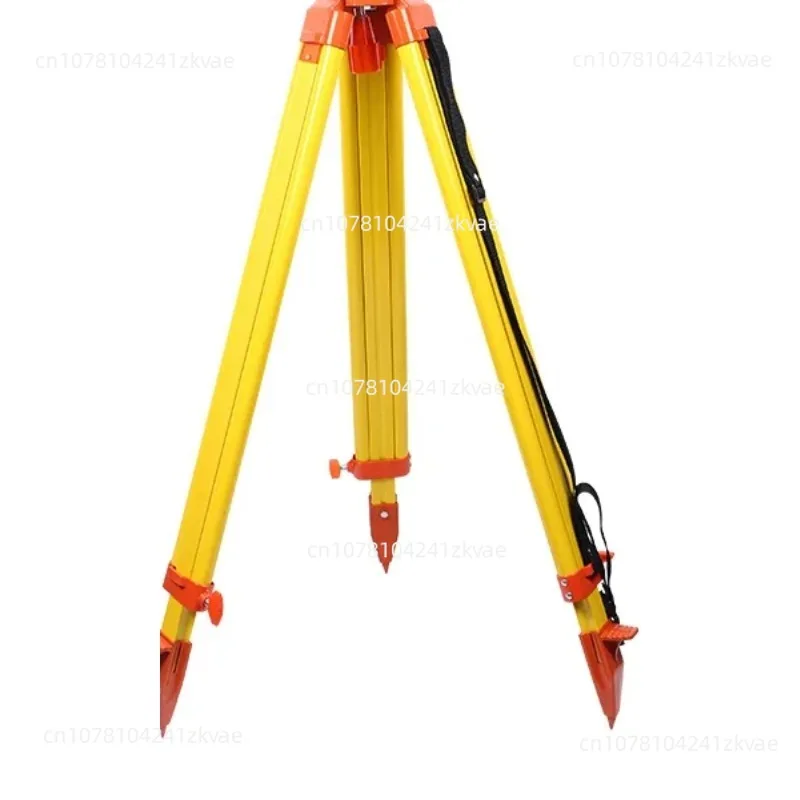 Total Station Theodolite Level Aluminum Alloy Wood Solid Wood Tripod Engineering Surveying and Mapping Anti-drop