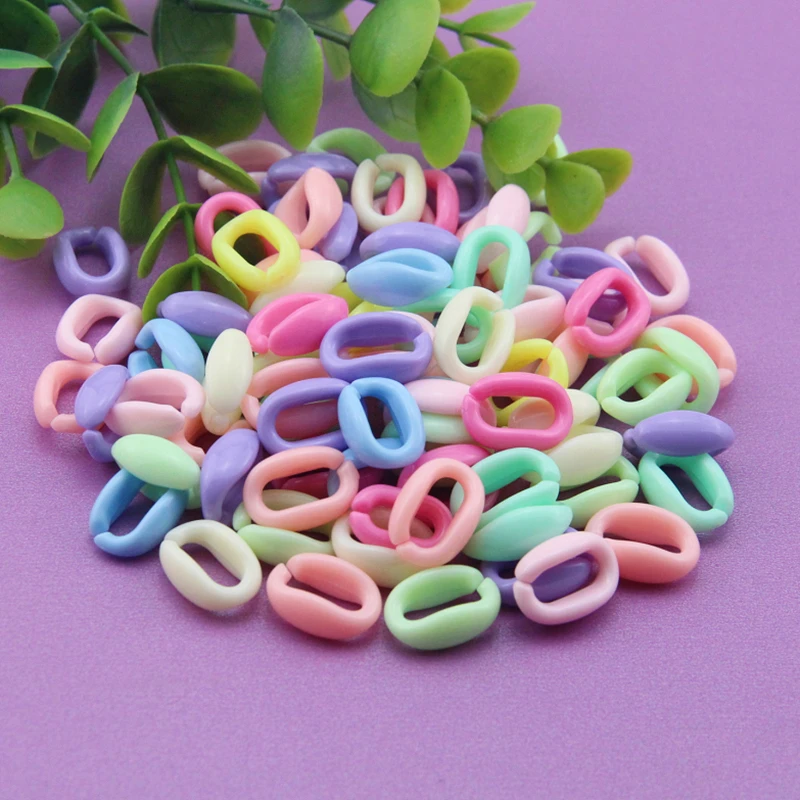 20Gram/Pack Summer Acrylic Buckle Beads DIY Mask Chains Earrings Necklace Mobile Chains Accessories Crafts Decorative Material