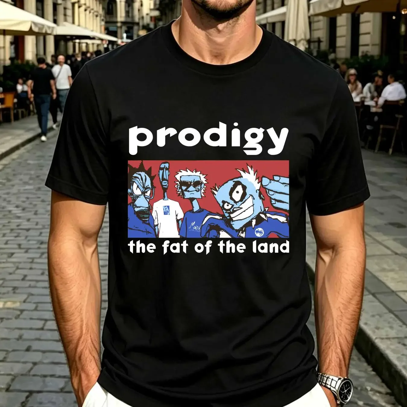 washed T Shirt The Prodigy For S 2345XL vintage Washed Breathable Stylish Comfortable Casual Slightly graphic Versatile fashion