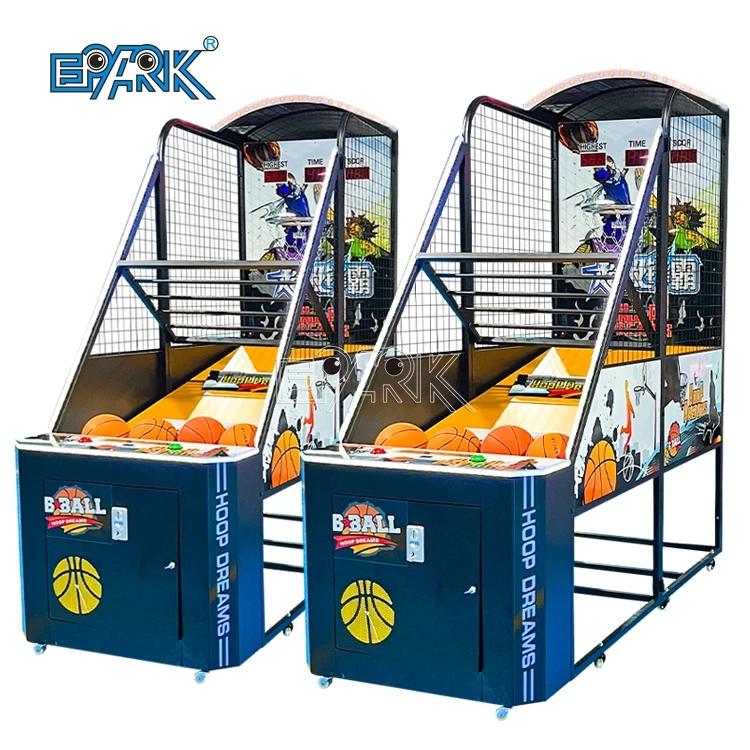 Coin Operated Indoor Amusement Center Electronic Arcade Street Basketball Arcade Game Machine