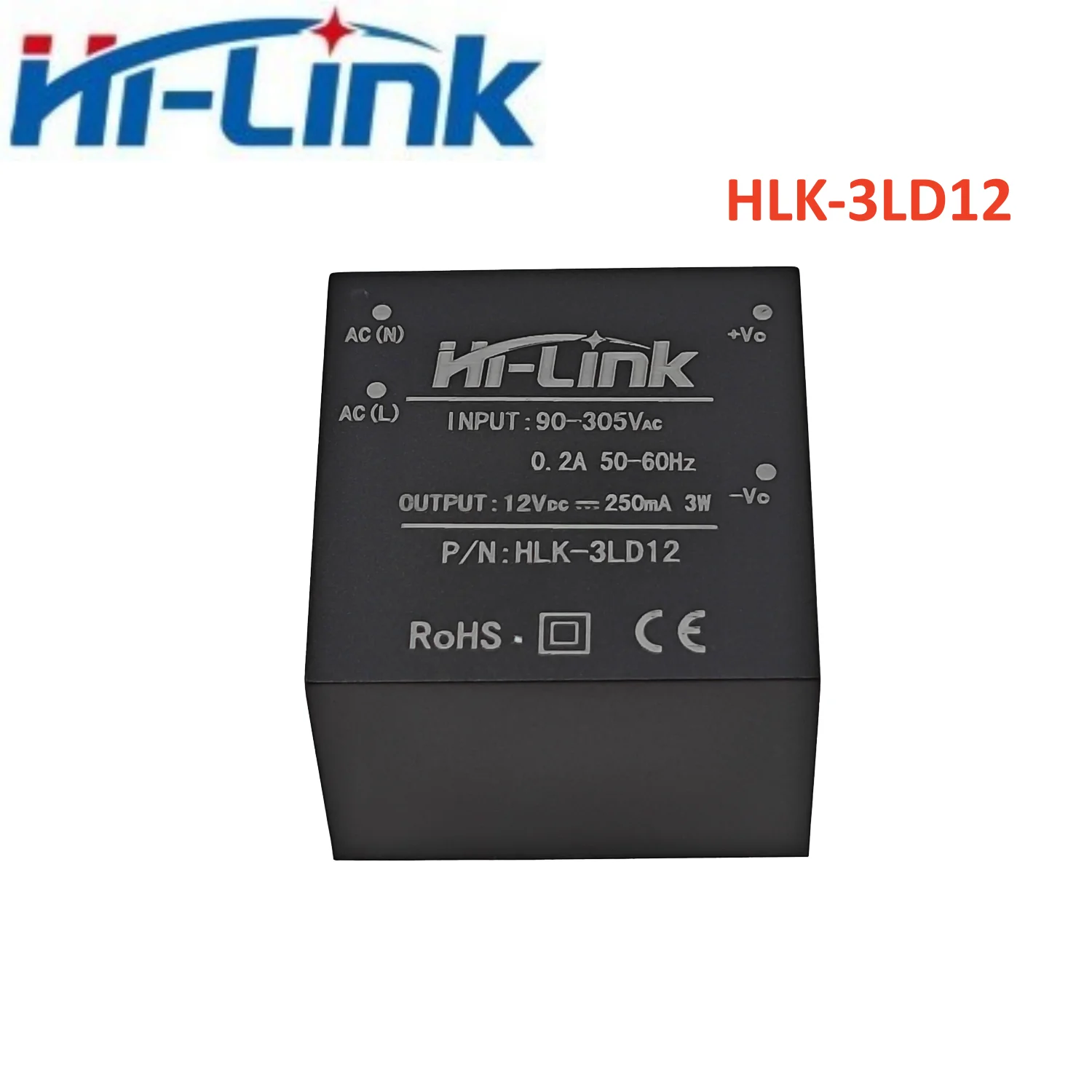Hi-Link HLK-3LD05/12 3W Ultra - огляд і ціна Ac Power Supply