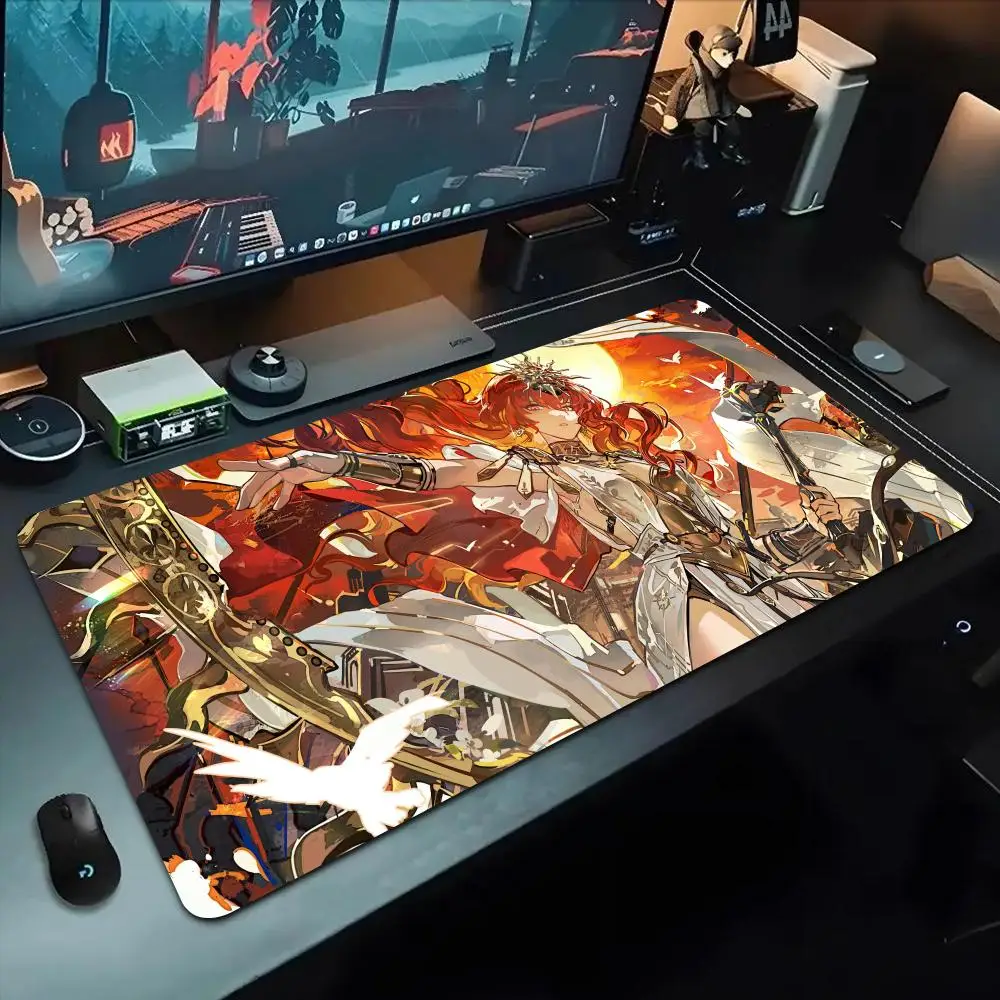 

Коврик для мыши Augusta Wuwa 500x1000 мм, большой игровой коврик для мыши, геймерский коврик XL, резиновый коврик для клавиатуры, коврик для ноутбука, настольный коврик