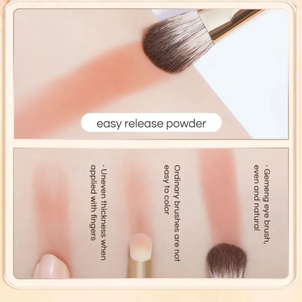 8Pcs New Synthetic Fibre Eye Makeup Brush Set Skin Friendly with PU Bag Eye Shadow Brush Soft Eye Makeup Tools Women