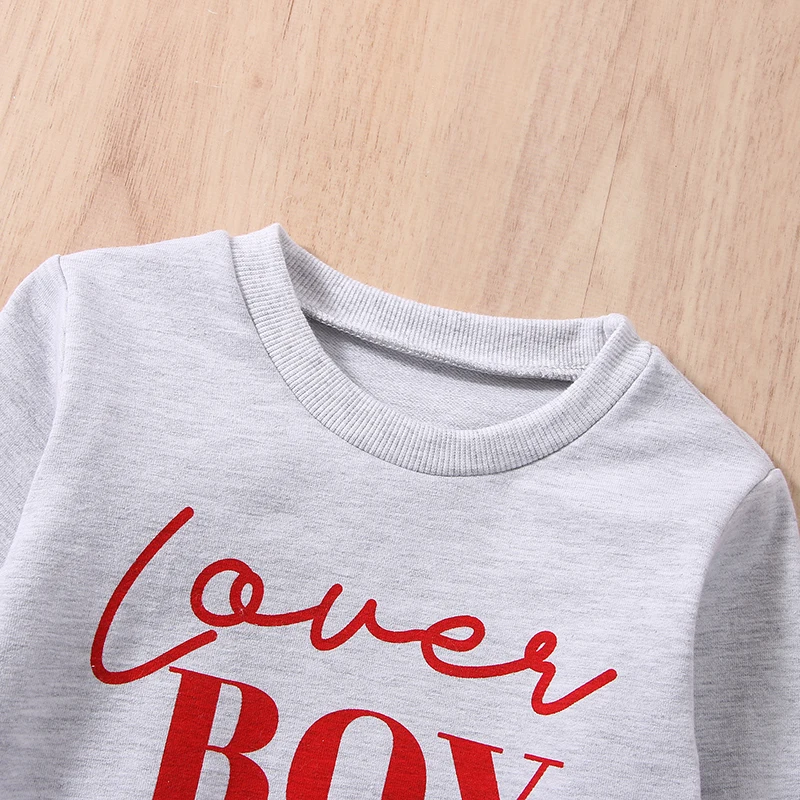 

Boys Long Sleeve Shirt with Round Neck and Cool Street Style Letters Print for Casual Fall and Spring Parties - Comfortable