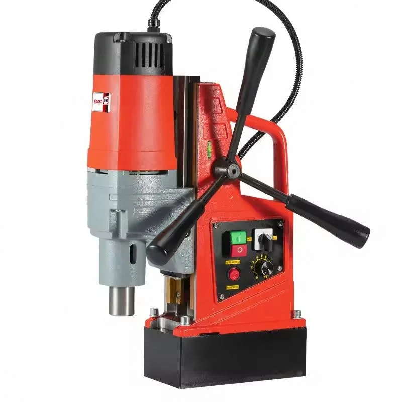 Portable Bx Electric Magnetic Drill Machine Variable Speed 1.6 KW 23 Kg Drilling 28mm Max Diameter 1-350 RPM 220V Motor 1 Year