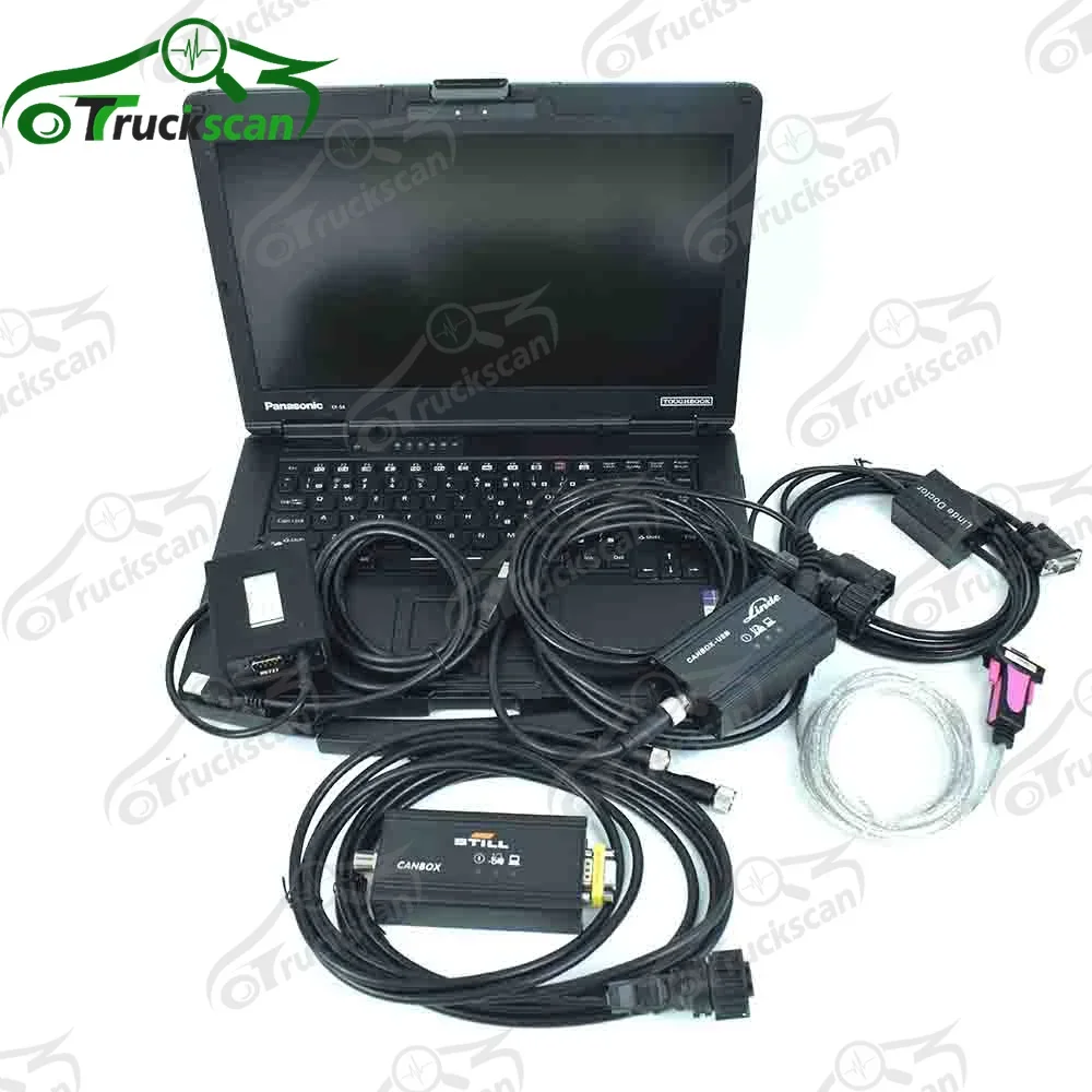 

CF53 Laptop for Linde canbox doctor Jungheinrich Judit Incado oem Still canbox Forklift Full diagnosis Tool