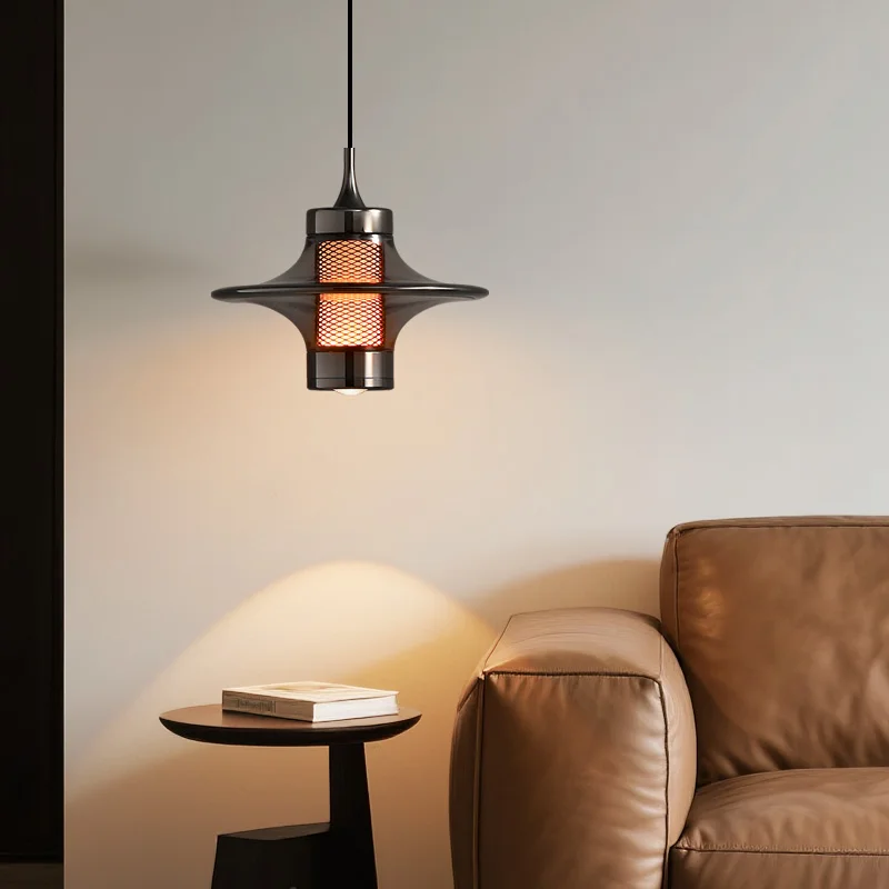 ضوء اللوح الأمامي لغرفة النوم على الطراز الإيطالي الفاخر، بهو صغير معلق، شبكة إضاءة للمطاعم والبار