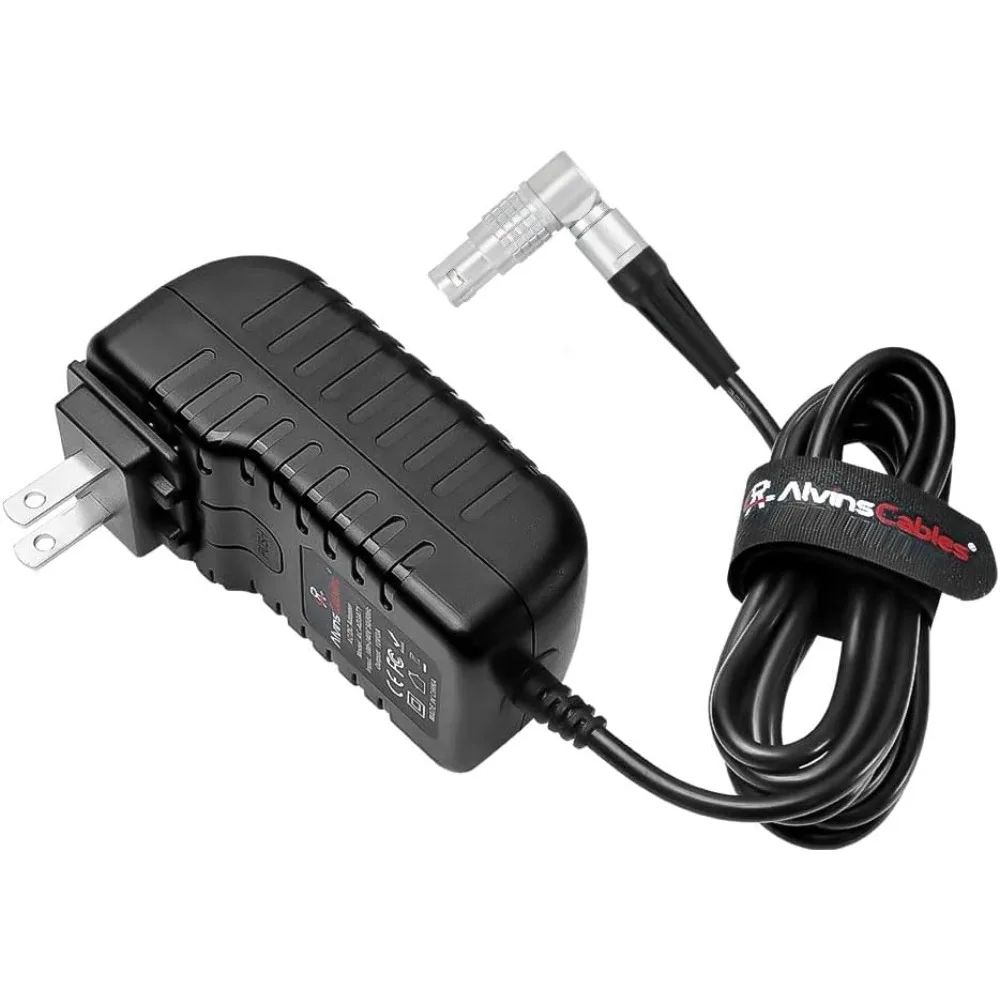 

Alvin’s Cables RED DSMC3 Rotatable 6 Pin Female AC Power Supply Adapter 12V 3A Universal Plug Charger for AU US Plugs 2m/6.6ft